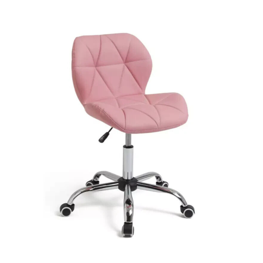 Boutique Faux Leather Office Chair - Pink