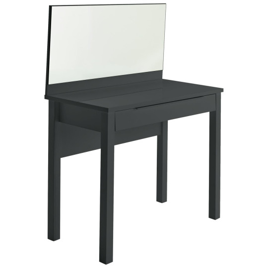 Home Hallingford 3 Drawer Dressing Table - Anthracite