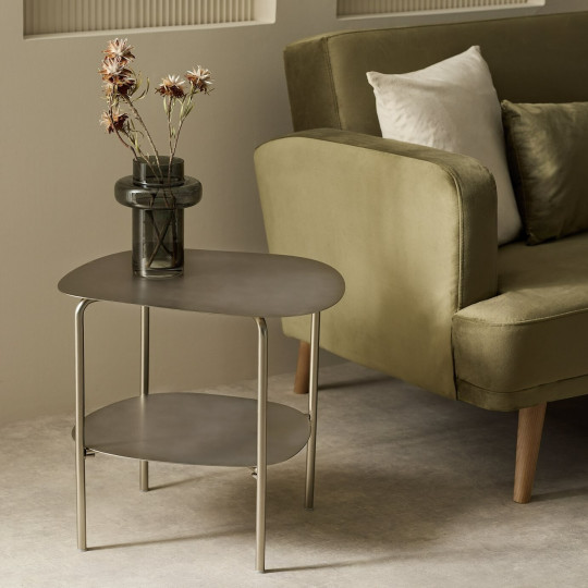Whiston Side Table - Silver