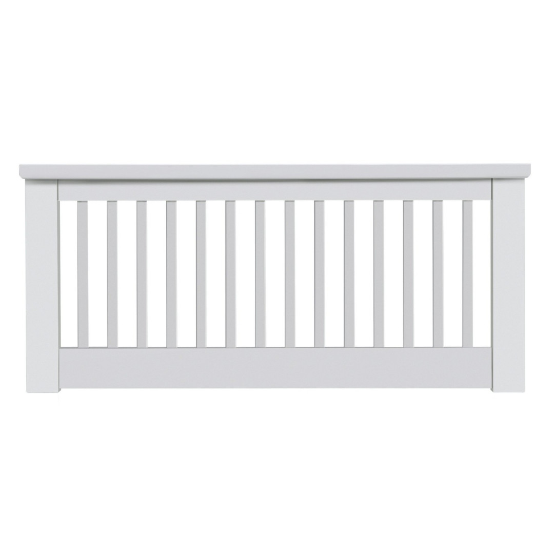 Home Aubrey Small Double Headboard - White | Minimalist white headboard Home Aubrey Small Double Headboard - White | Minimalist white headboard