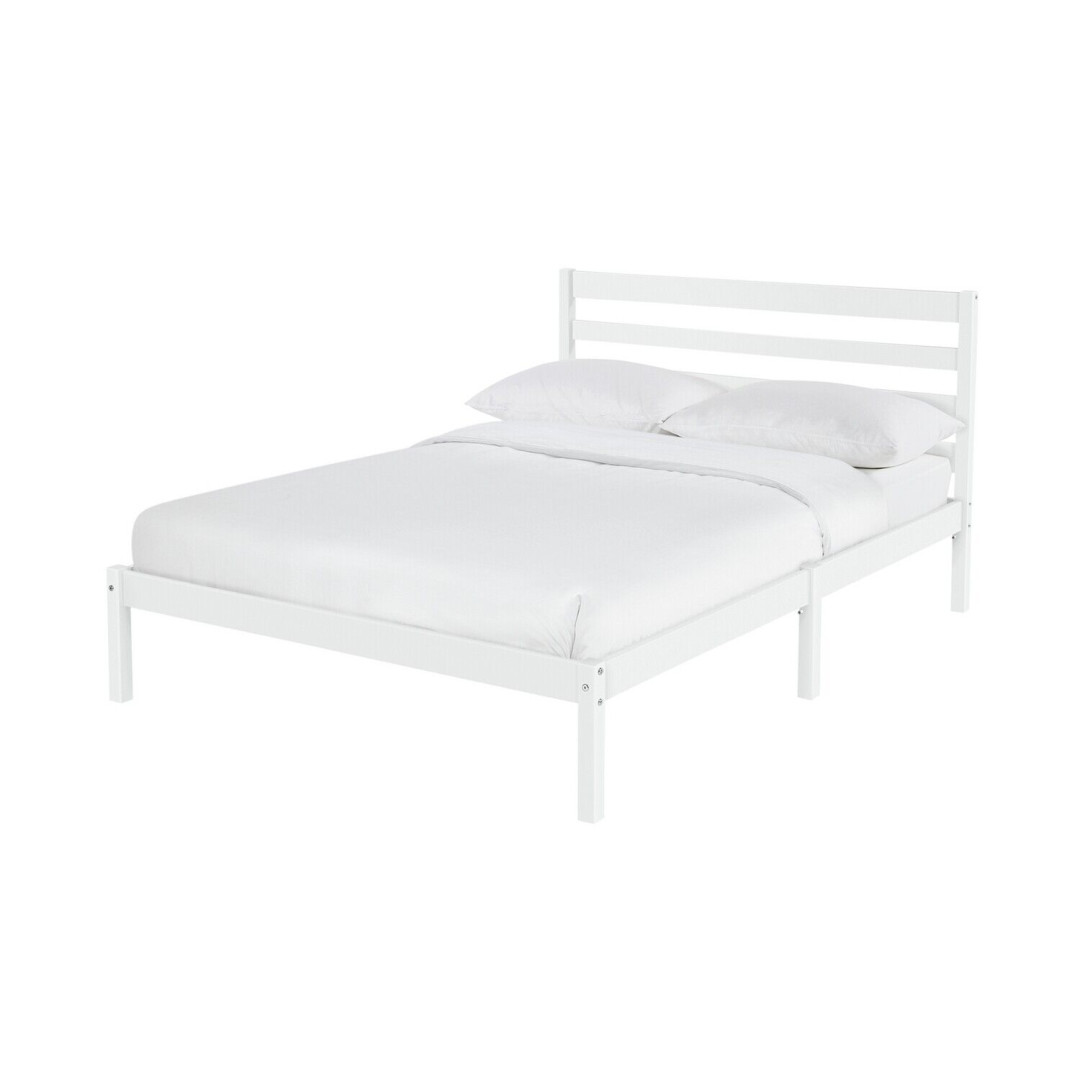 Kaycie Small Double Bed Frame - White