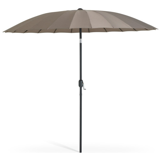 Shanghai 2.7m Garden Parasol - Taupe