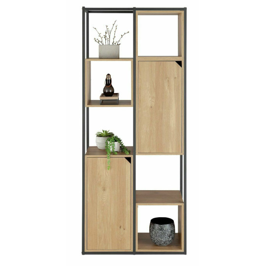 Loft Living Tall Shelving Unit - Light Oak