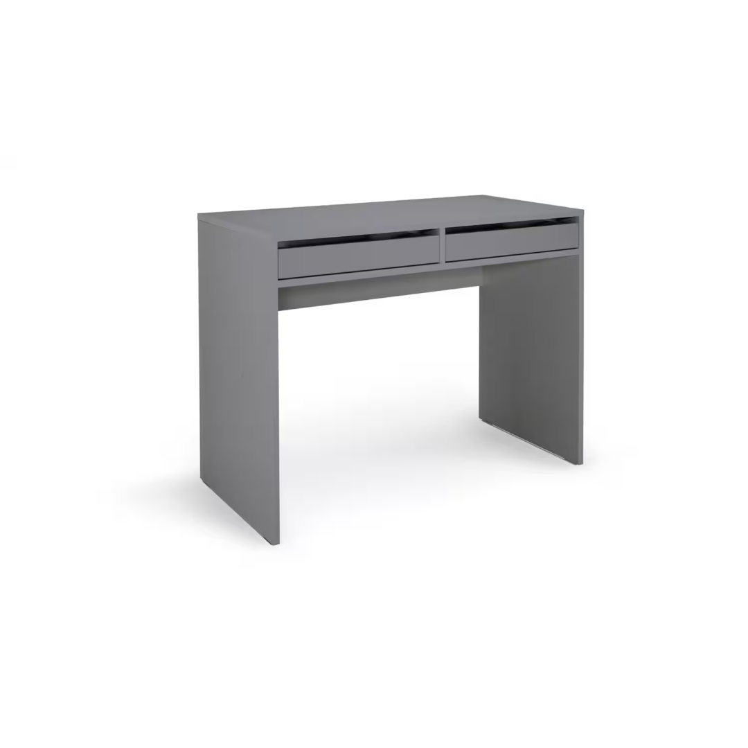 Pepper 2 Drawer Desk - Grey