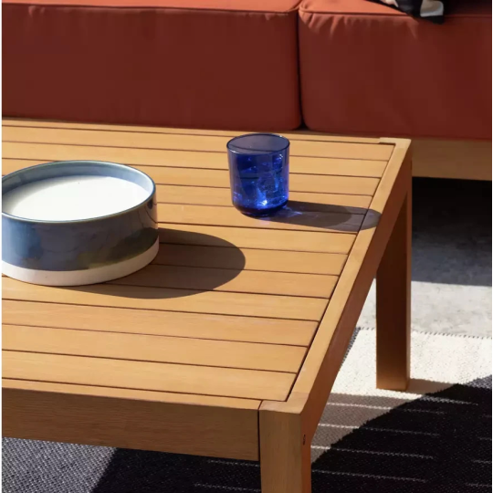 Koral Brown Coffee Table – Perfect for Indoor & Outdoor Use