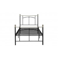 Yani Single Metal Bed Frame - Black