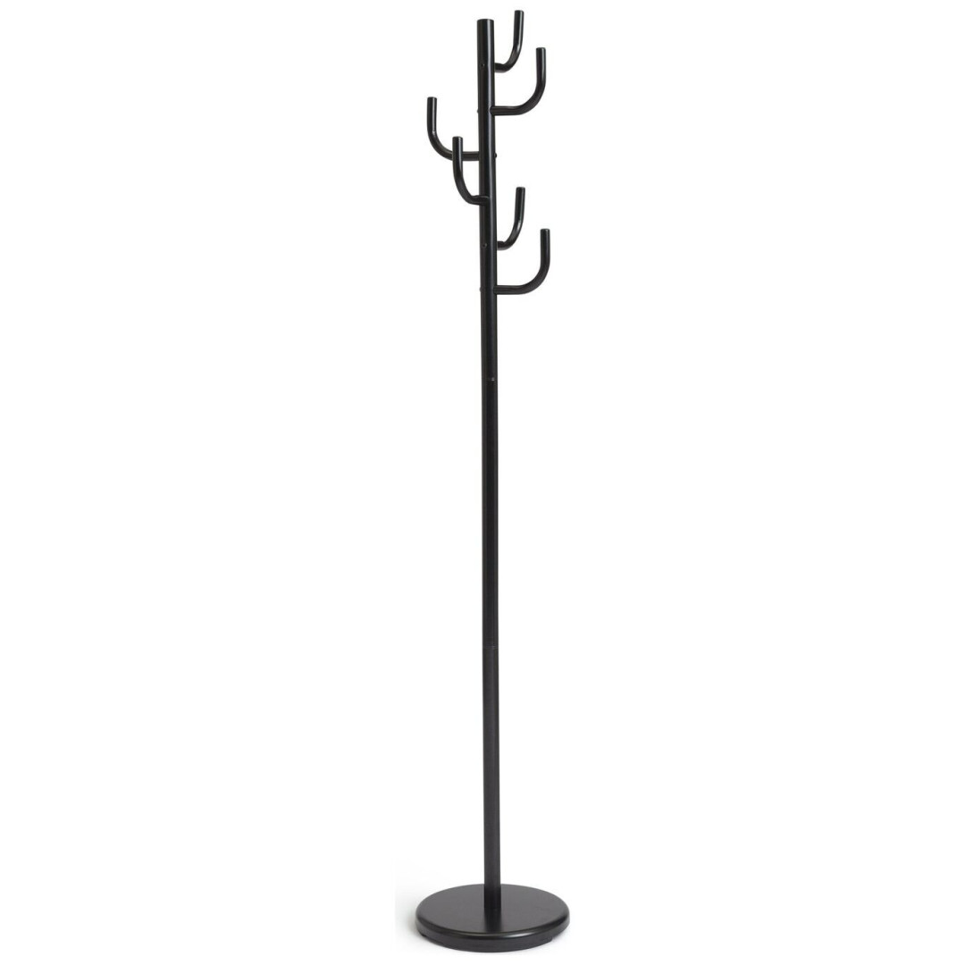 Steel Coat Stand - Black