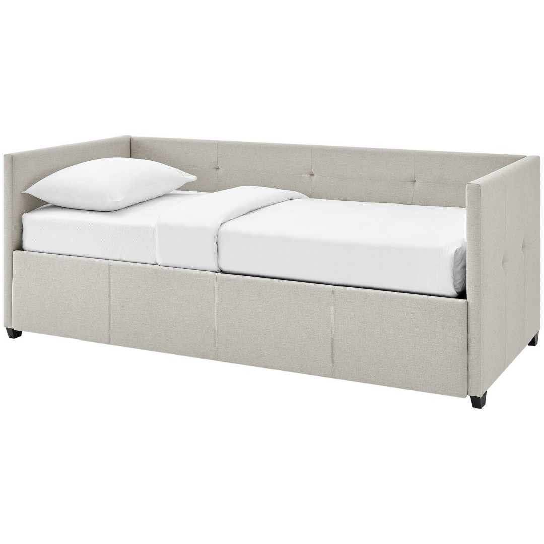 Home Tamara Trundle Day Bed - Natural | Sofa bed for small rooms Home Tamara Trundle Day Bed - Natural | Sofa bed for small rooms