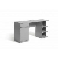 Jenson 1 Drawer Pedestal Desk - Grey