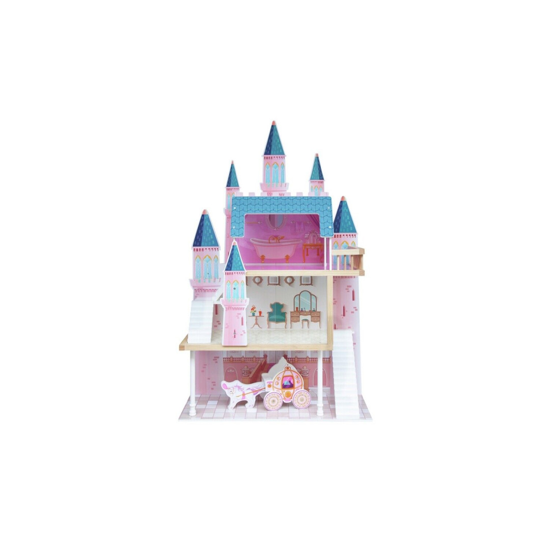 Cocoland Fantasy Castle and Carriage Doll House