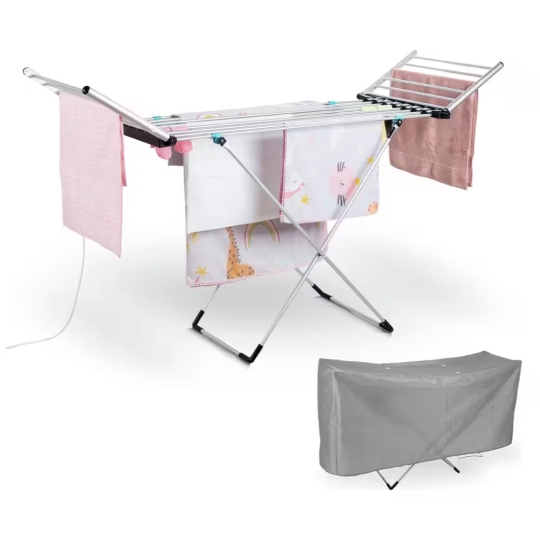 Minky Sure Dri XL Heated Clothes Horse Airer WITH COVER - Electric Clotheshorse