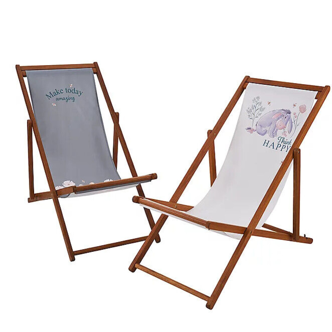 Winnie the Pooh Deck Chairs - Set of 2