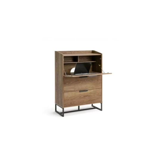 Nomad 2 Drawer Bureau Desk - Oak