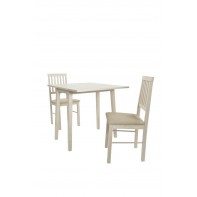 Kendal Solid Wood Extending Table & 2 Chairs ( B Grade 9394 - 9392 )