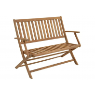 Newbury 2 Seater Folding Wooden Garden Bench