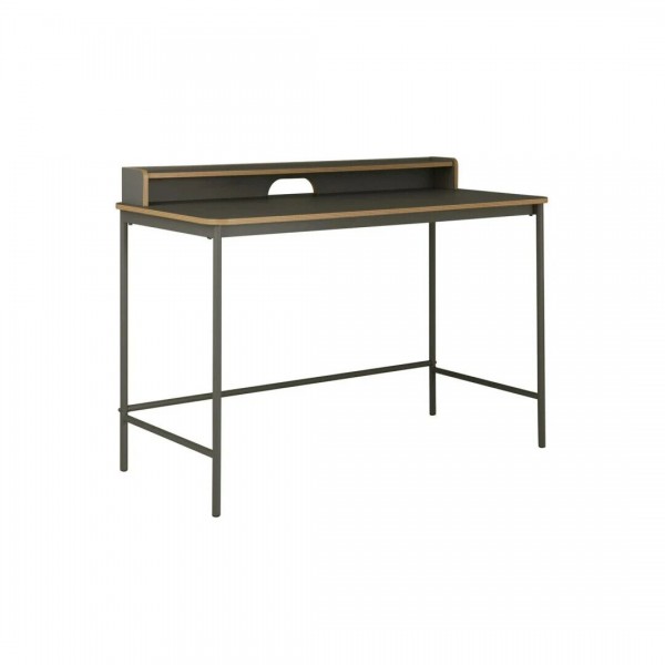 Wood Edged Desk - Two Tone