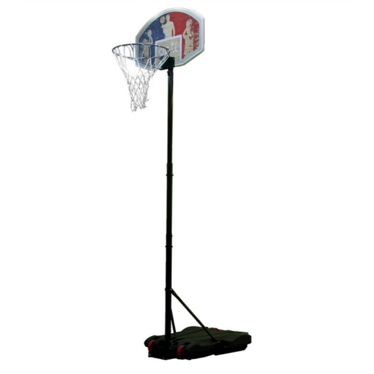 Opti Portable Adjustable Basketball Hoop and Backboard