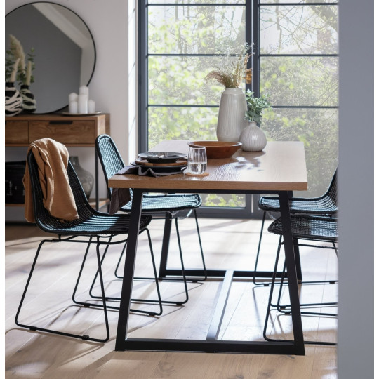 Nomad 160cm Dining Table - Natural | Rectangular dining table