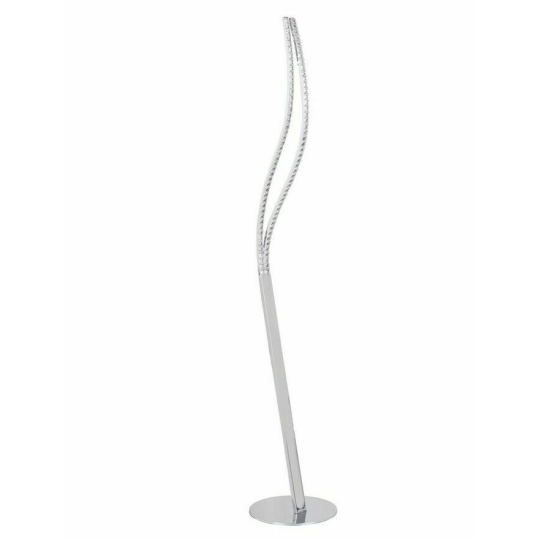 Sophia LED Floor Lamp - Chrome