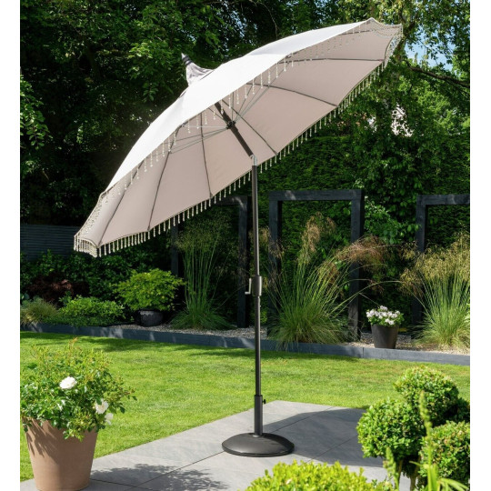 Norfolk Leisure Carrousel 2.5m Tilting Garden Parasol - Grey