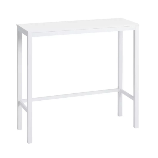 Toby 2 Seater Bar Table - White