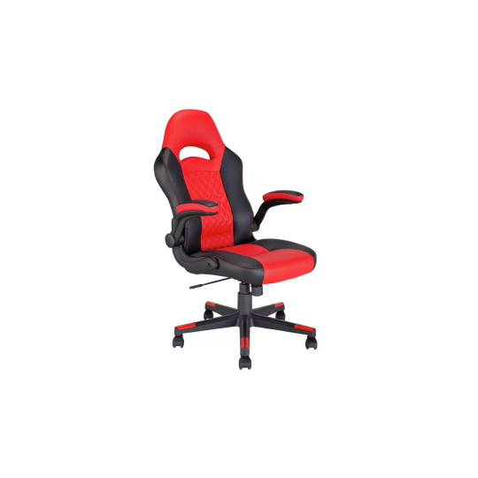 Raptor Faux Leather Gaming Chair - Red