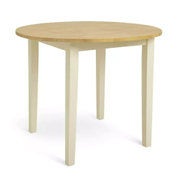 Chicago Solid Wood 2-4 Seater Dining Table-Off White | Modern Kitchen Furniture Chicago Solid Wood 2-4 Seater Dining Table-Off White | Modern Kitchen Furniture