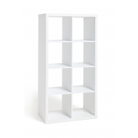 Squares Plus 8 Cube Storage Unit - White