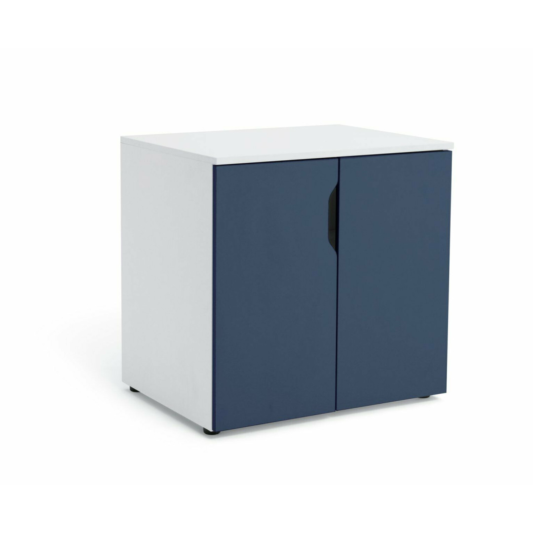 Habitat Pod 2 Door Cabinet - Blue