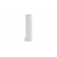 Le Marais Louvered Tallboy - White