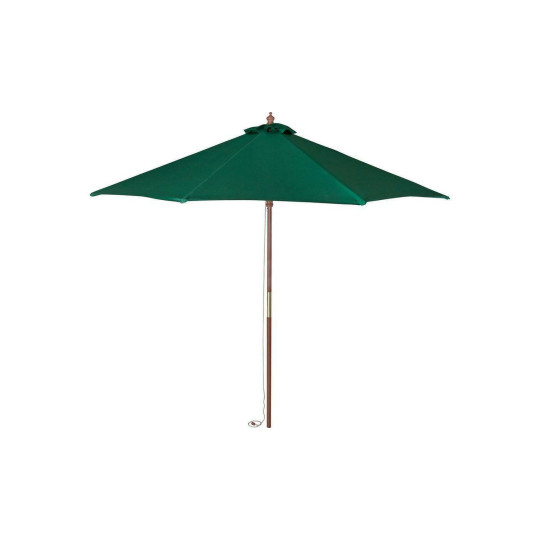 2m Water Repellent Garden Parasol - Green