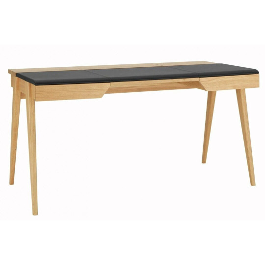 Beckett 2 Drawer Large Desk - Oak