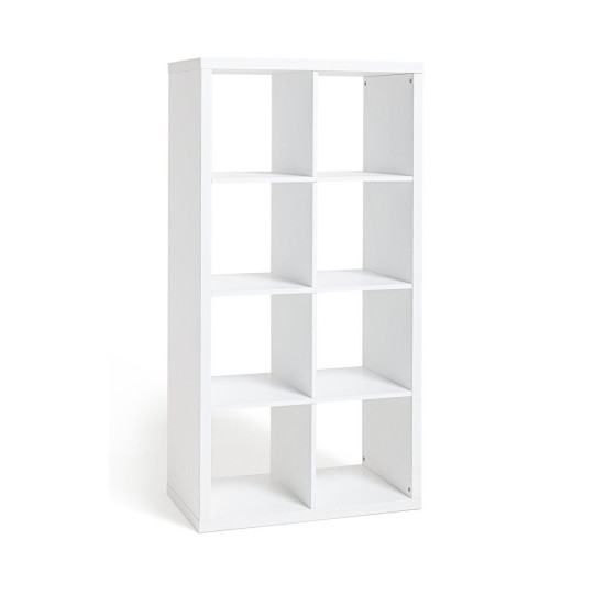 Squares Plus 8 Cube Storage Unit - White  ( B Grade 36719 - 36723 )