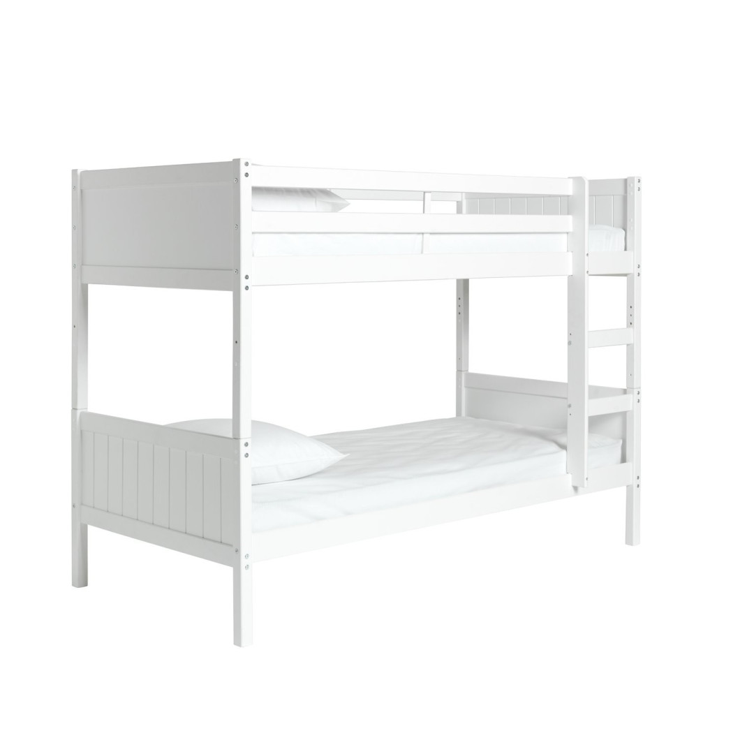 Detachable Bunk Bed Frame - White ( Used ) Detachable Bunk Bed Frame - White ( Used )
