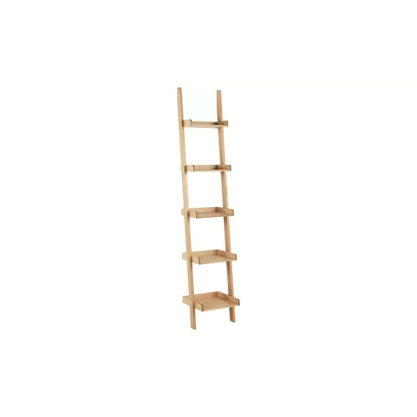Jessie Oak Veneer Narrow Ladder Shelf