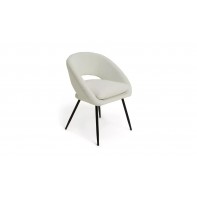 Hermione Boucle Chair - Cream