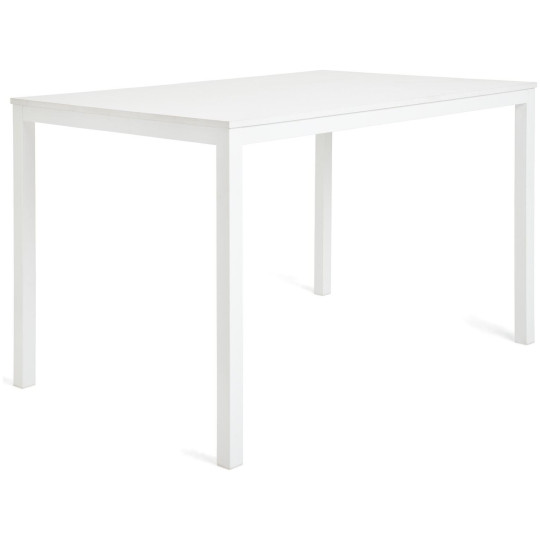 Toby Wood 4 Seater Dining Table - White ( B Grade 4395 )