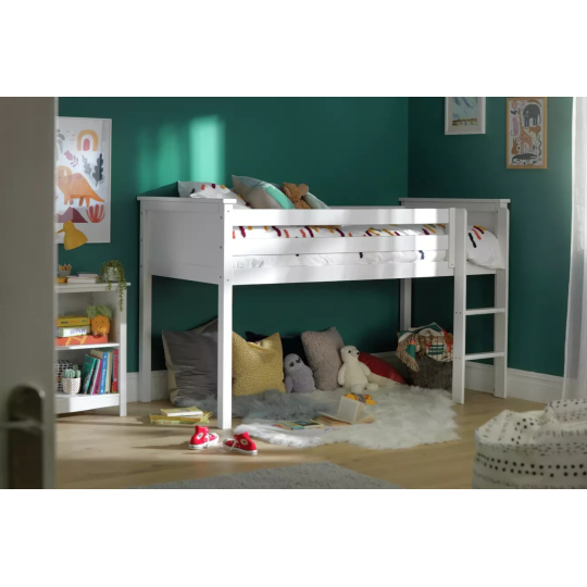 Habitat Brooklyn Mid Sleeper Bed Frame - White ( B Grade )