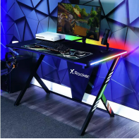 X Rocker Arteon RGB App Controlled LED Gaming Desk