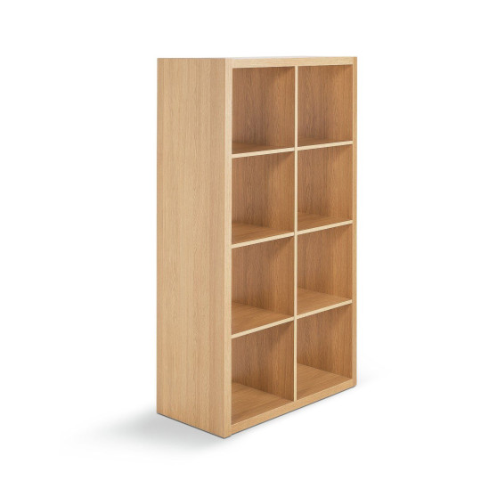 Squares Plus 8 Cube Storage Unit - Oak Effect