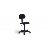 Fabric Office Chair - Black