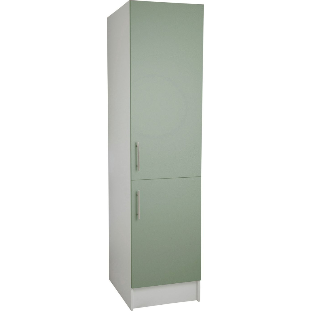 Home Athina 500mm Fitted Kitchen Tall Unit -Green | Vertical Kitchen Storage Home Athina 500mm Fitted Kitchen Tall Unit -Green | Vertical Kitchen Storage