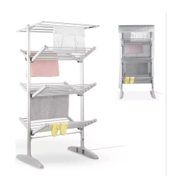 Minky Sure Dri 23m 4 Tier Heated Clothes Airer with Cover