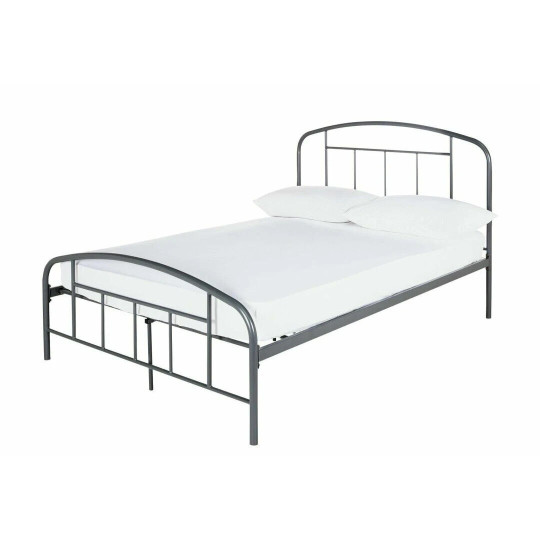 Pippa Dark Grey Kingsize Bed Frame