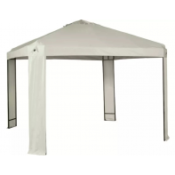 3x3 Gazebo Showerproof - Cream - Garden Canopy Party Tent For Event