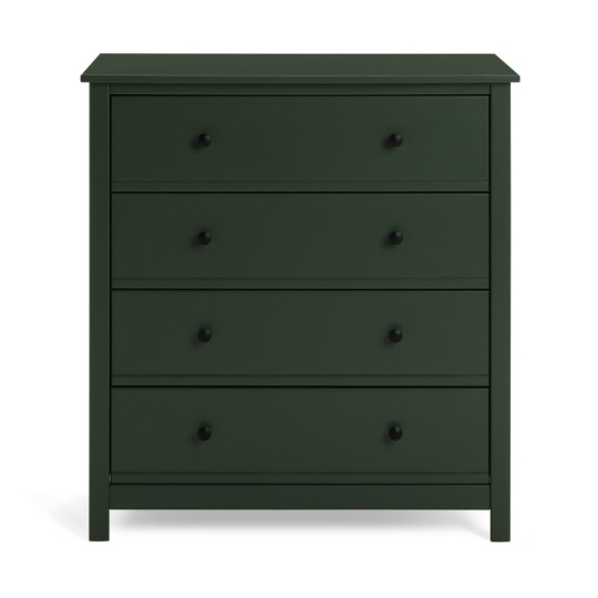 Brooklyn 4 Drawer Chest of Drawers - Green | Organized Clothing Space
