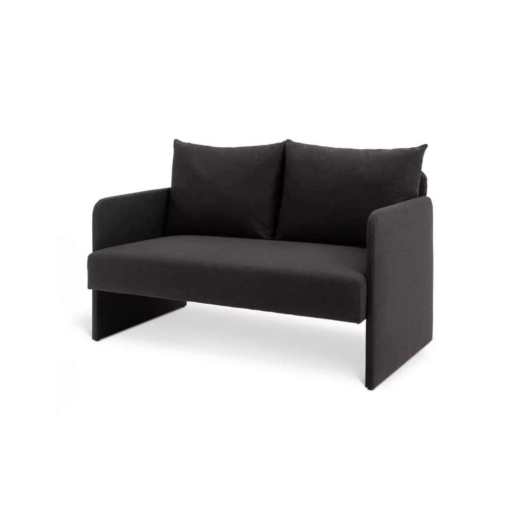 Dixon Small Fabric 2 Seater Sofa in a Box - Grey