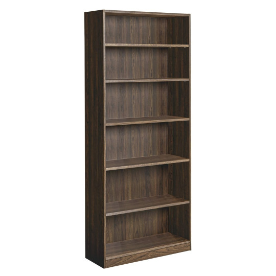 Maine Deep Bookcase - Walnut | Modern Durable Interior Tall Books Organizer