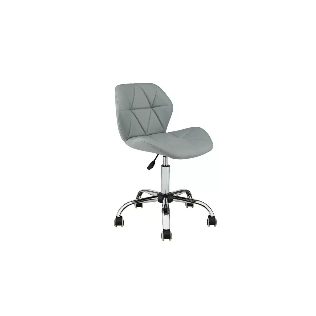 Boutique Faux Leather Office Chair - Grey