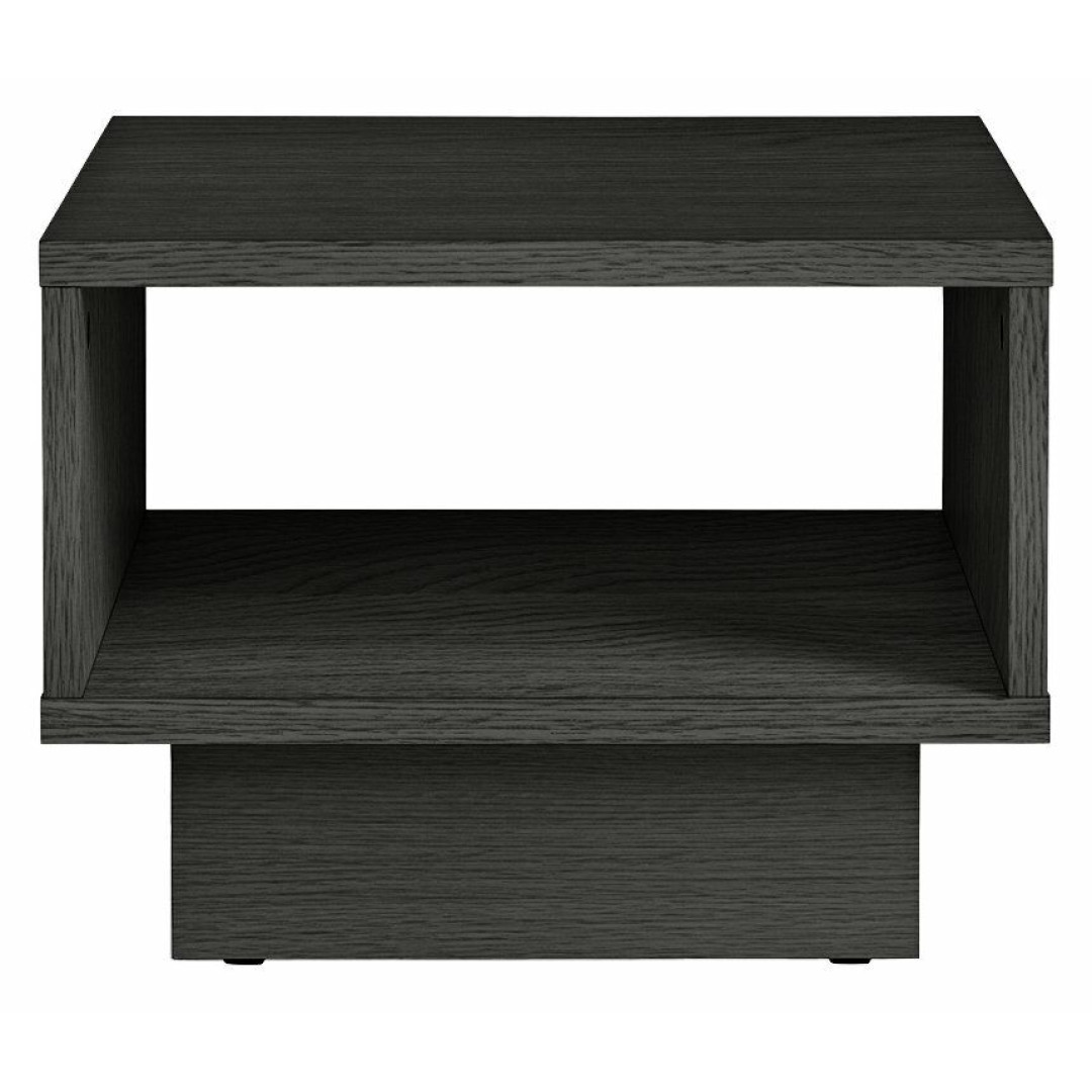Cubes 1 Shelf End Table - Black
